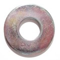 Midwest Fastener Flat Washer, For Screw Size 1/2" , Steel Zinc Yellow Finish, 25 PK 08199